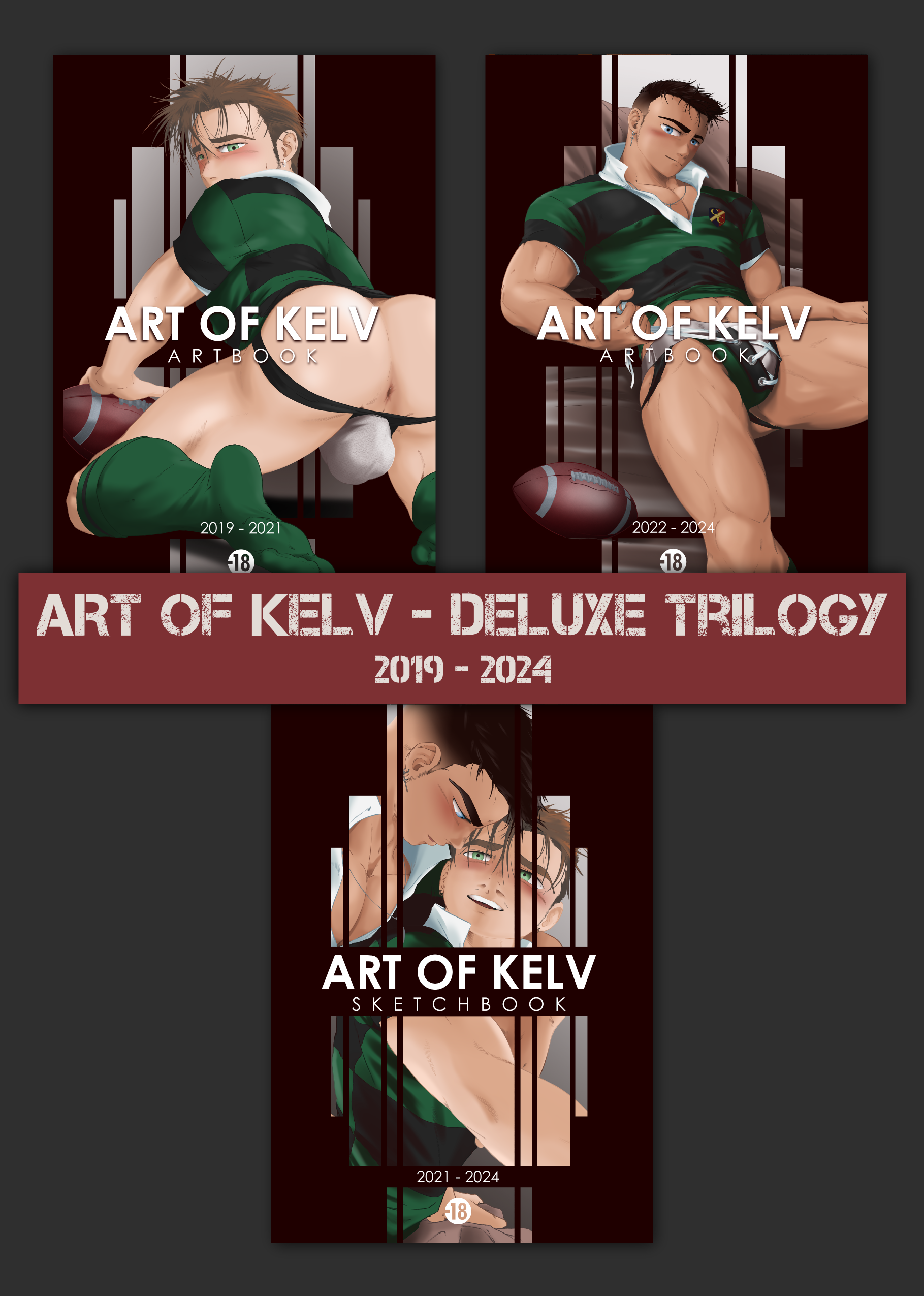 ART OF KELV - DELUXE TRILOGY